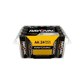 Rayovac Ultra Pro Alkaline AA Batteries, 24 Pack