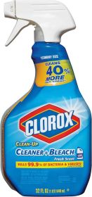 Clorox Clean-Up All Purpose Cleaner with Bleach, Spray Bottle, Rain Clean, 32 oz