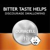 Duracell 2016 Lithium Coin Battery 3V, Bitter Coating Discourages Swallowing, 2 Pack