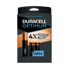 Duracell Optimum AAA Battery with 4X POWER BOOST™, 4 Pack Resealable Package